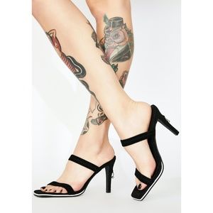 DollsKill Where's My Check Pierced Heels